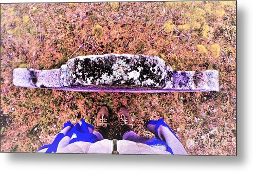 Halloween Metal Print featuring the photograph Underfoot by Charlie Cliques