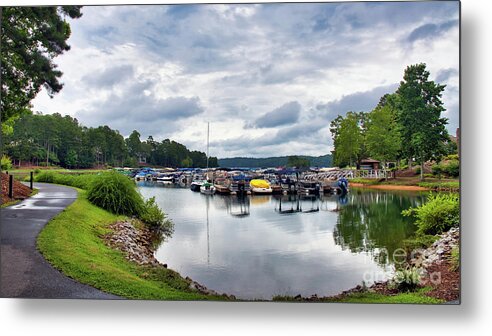 Lake Metal Print featuring the photograph After The Rain by Amy Dundon