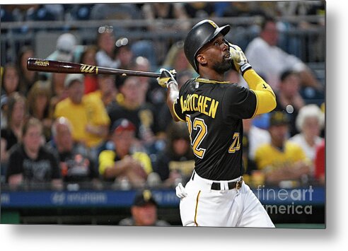 People Metal Print featuring the photograph Andrew Mccutchen #1 by Justin Berl