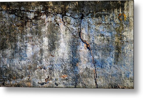 Industrial Metal Print featuring the photograph Foundation Four #1 by Bob Orsillo