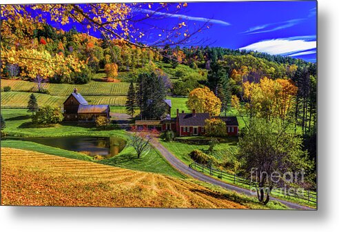 Barn Metal Print featuring the photograph Sleepy Hollow Farm #1 by Scenic Vermont Photography