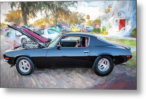  Metal Print featuring the photograph 1971 Camaro Z28 X120 by Rich Franco