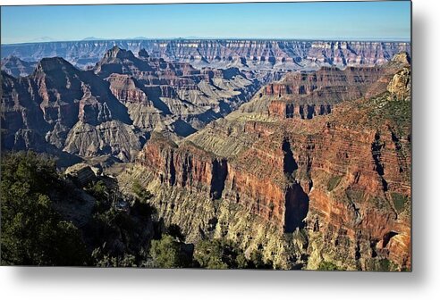 Nature Metal Print featuring the photograph Grand Canyon North Rim #3 by Ronald Lutz