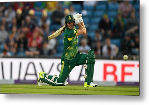 International Match Metal Print featuring the photograph England v South Africa - Royal London ODI #34 by Stu Forster
