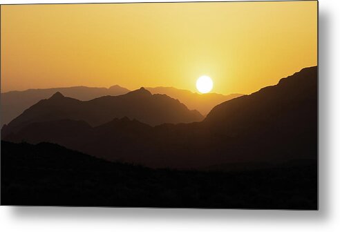 Nevada Metal Print featuring the photograph Sunrise #6 by James Marvin Phelps