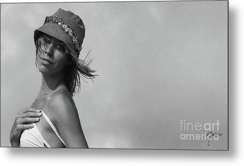 20-25 Years Metal Print featuring the photograph 7573 Model Actor Rachael Murphy - Delray Beach Florida by Amyn Nasser Fashion Photographer