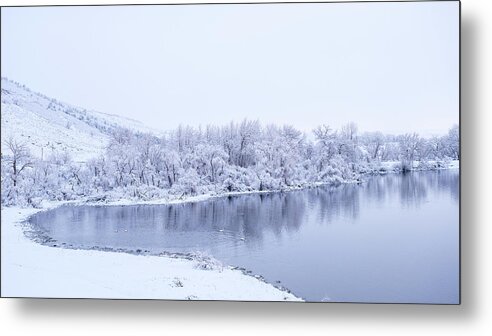 Nature Areas Metal Print featuring the photograph After a Fresh Snowfall by Monte Stevens