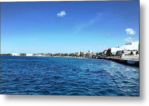 Shore Metal Print featuring the photograph Along the Shore by Linda James