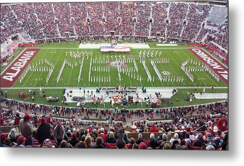 Gameday Metal Print featuring the photograph America Spell Out by Kenny Glover