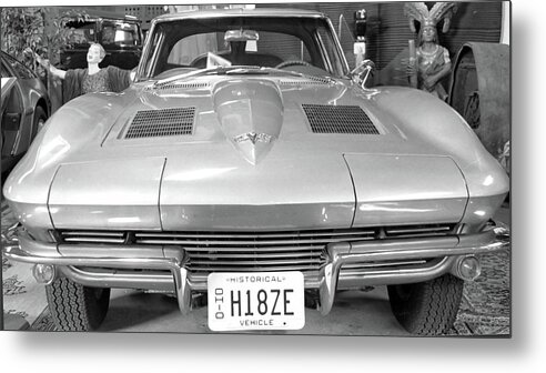 Classic Metal Print featuring the photograph Classic Car #5 by David Martin