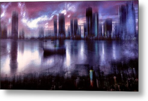 Photography Metal Print featuring the photograph Dystopian Sunrise by Craig Boehman
