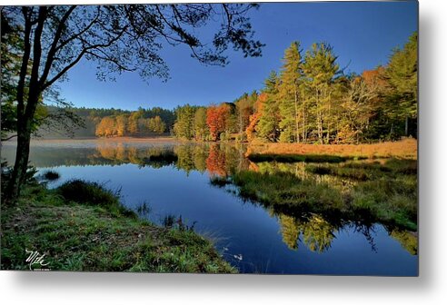  Metal Print featuring the photograph Fall - Price Lake by Meta Gatschenberger