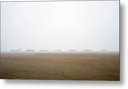 Seaside Metal Print featuring the photograph Foggy morning #3 by Stefan Knauer