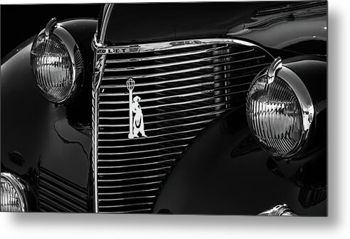 Car Metal Print featuring the photograph Gangster2 by Peyton Vaughn