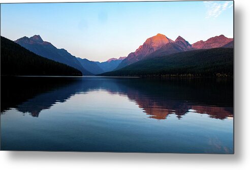 Glacier National Park Metal Print featuring the photograph Bowman Lake, Glacier National Park, Montana by Earth And Spirit
