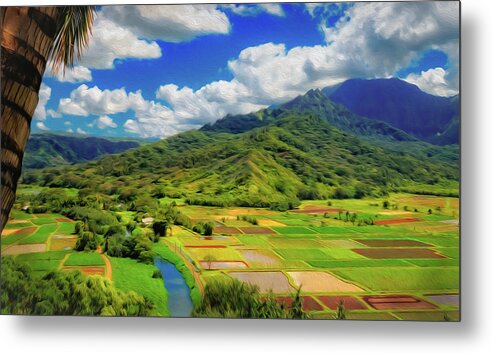 Hanalei Metal Print featuring the photograph Hanalei Valley Lookout by Jade Moon