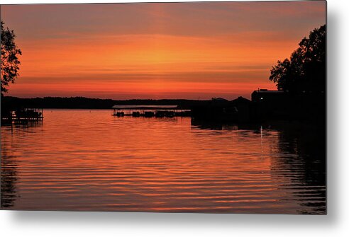 Lake Metal Print featuring the photograph Lake Cove Glory by Ed Williams
