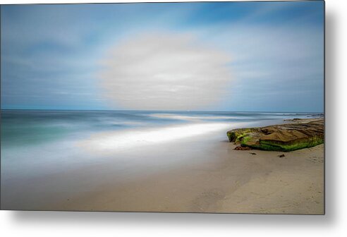 Beach Metal Print featuring the photograph Line in the Sand by Peter Tellone