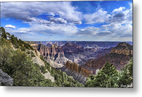North Rim Of The Grand Cnyon Metal Print featuring the photograph North Rim by GLENN Mohs