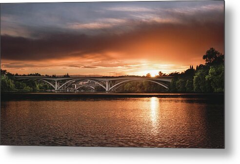 Sunrise Metal Print featuring the photograph Orange Delight by Gary Geddes
