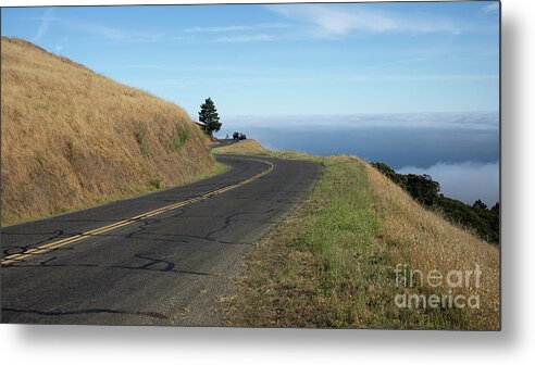 Mount Tam Metal Print featuring the photograph Outlook from Mount Tam by Manuela's Camera Obscura