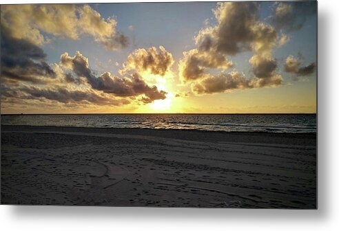 Beach Metal Print featuring the photograph Pancake by Fred Larucci