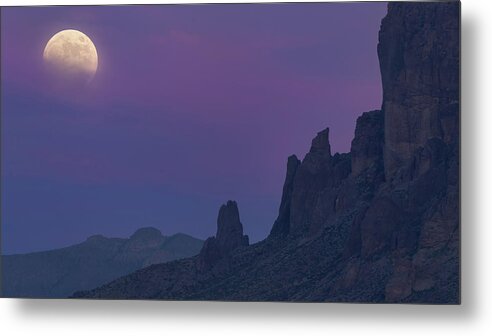 Superstition Mountains Metal Print featuring the photograph Prayings Hands. by Paul Martin