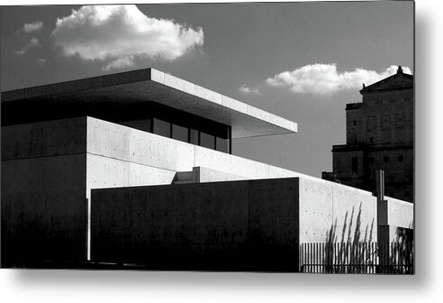 Architecture Metal Print featuring the photograph Pulitzer Arts Foundation Contemporary Architecture by Patrick Malon