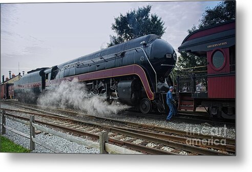 Engine Metal Print featuring the photograph Queen of Steam by Frank Kapusta