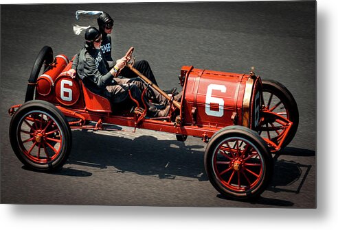 Indy Metal Print featuring the photograph 1909 E-M-F 30 at Indy by Josh Williams
