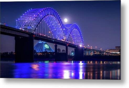 Colors Metal Print featuring the photograph Road To Memphis by Darrell DeRosia