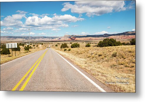 Road To San Ysidro Metal Print featuring the photograph Road to San Ysidro by Tom Cochran