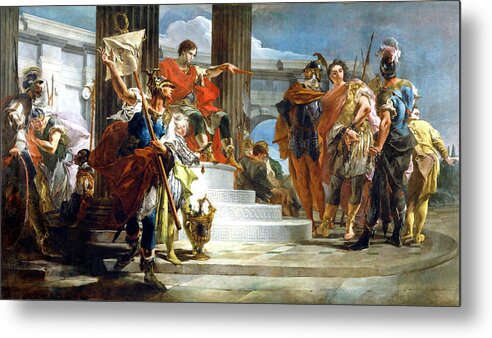 Rome Metal Print featuring the painting Roman Empire by Long Shot