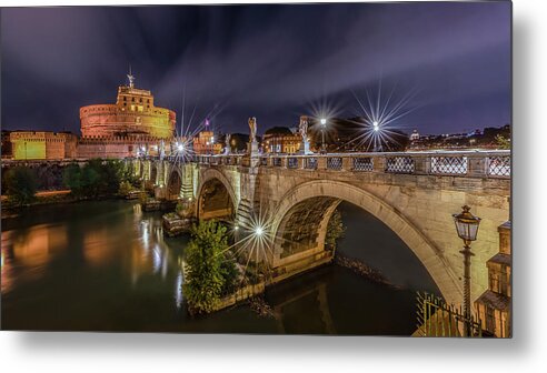Sant' Angelo Metal Print featuring the photograph Sant' Angelo by David Downs