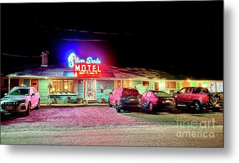 Motel Metal Print featuring the photograph Siver Sands Motel by Sean Mills