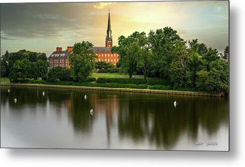 St. Mary's Metal Print featuring the photograph St Mary's by Walt Baker