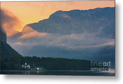 Castle Metal Print featuring the photograph Sunrise at Castle Grub, Austria by Henk Meijer Photography