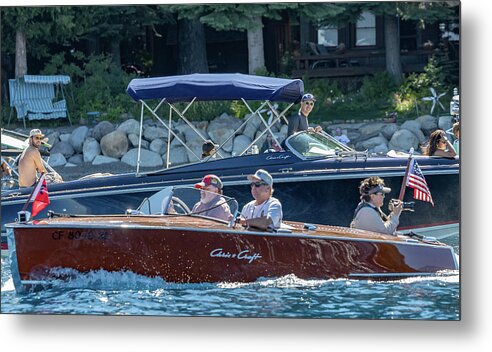 Boat Metal Print featuring the photograph Tahoe 1272 by Steven Lapkin