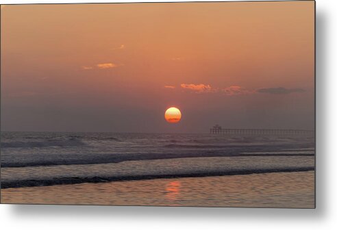 North Myrtle Beach Metal Print featuring the photograph The Ball by Ree Reid