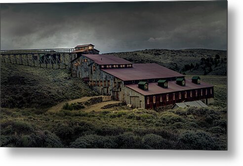 Gold Mine Metal Print featuring the photograph The Carrissa by Laura Terriere