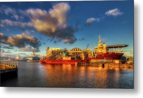 Scotland Metal Print featuring the photograph The Technip by Micah Offman