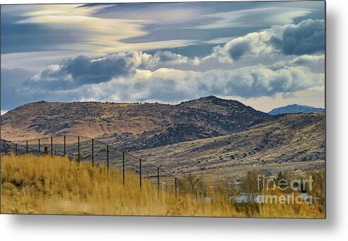 Landscape Metal Print featuring the photograph Western Landscape USA Wyoming by Chuck Kuhn