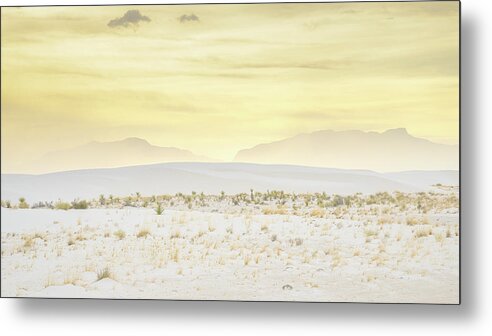 White Sands Metal Print featuring the photograph White Sands - The New Gold by Alexander Kunz