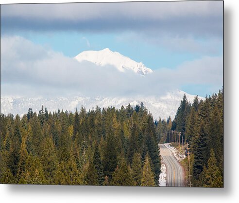 Mt. Lassen Metal Print featuring the photograph Up to the Mountain by Jan Davies