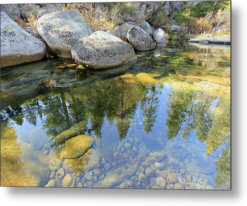 Waterscape Metal Print featuring the photograph Autumn Depths by Sean Sarsfield