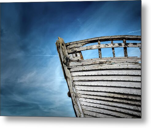 Dungeness Metal Print featuring the photograph Shipwrecked by Rick Deacon