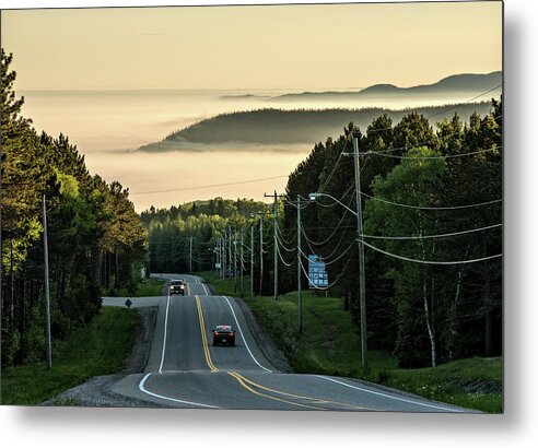 Lake Superior Metal Print featuring the photograph Going Home by Doug Gibbons