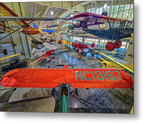 Port Metal Print featuring the photograph Port Townsend Aero Museum by Thomas Hall