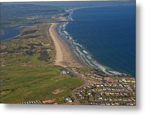 Britain Metal Print featuring the photograph Portstewart Strand, Bushmills #1 by Colin Bailie