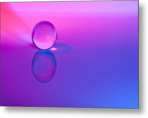 Ball Metal Print featuring the photograph Stillness of Color by Jon Glaser